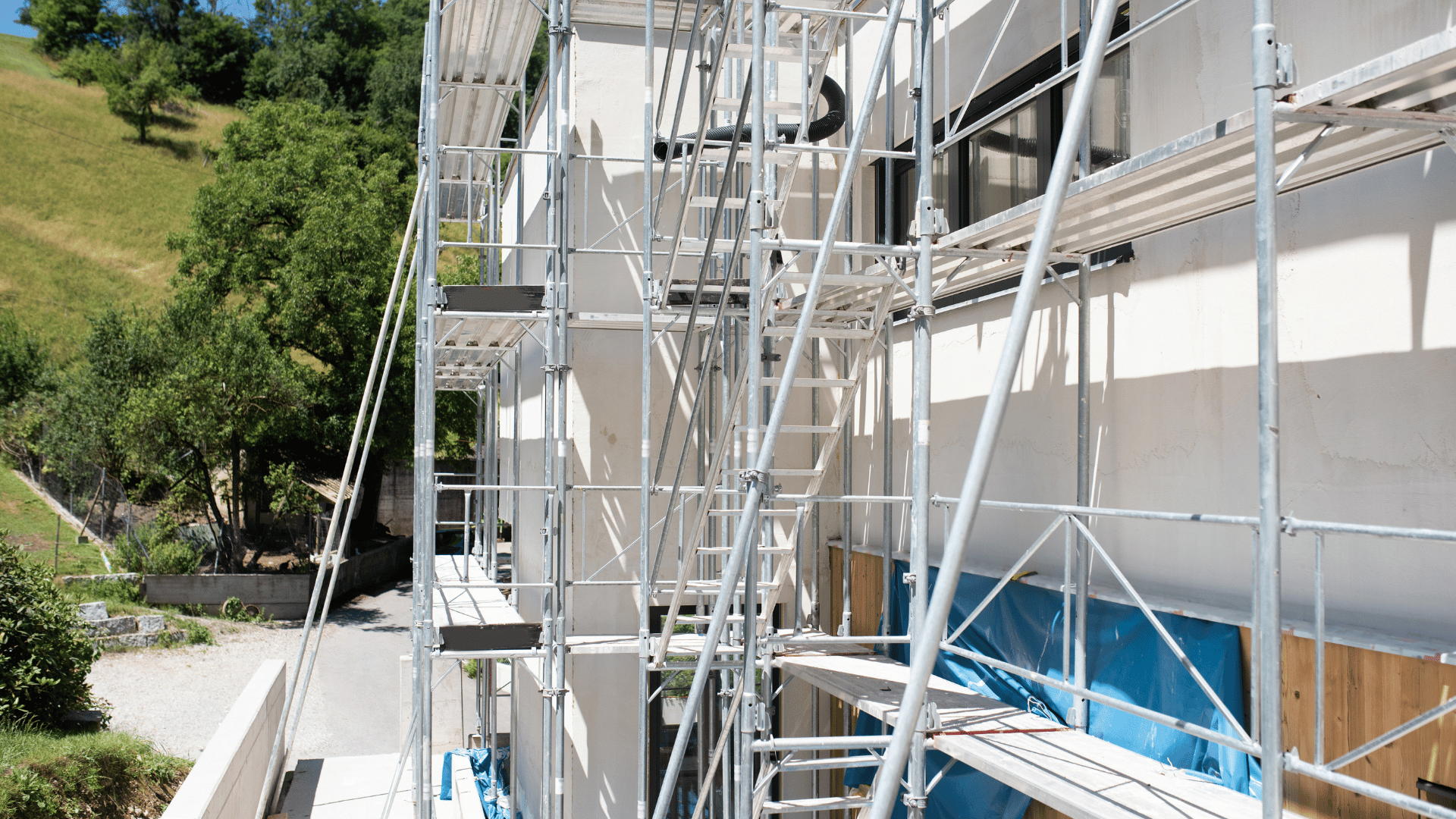 Energy efficient ICF building materials creating durable insulated concrete form wall systems for modern construction projects