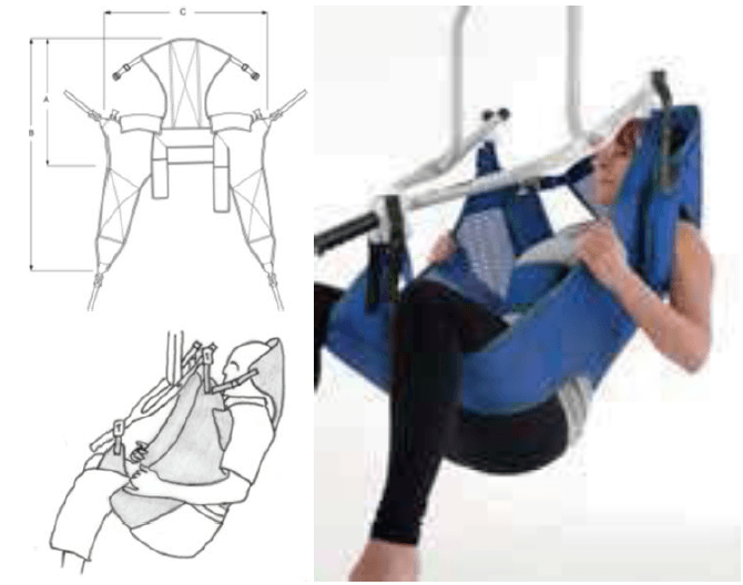 Cradle Toilet Slings — Morayfield QLD — Mobile Independence