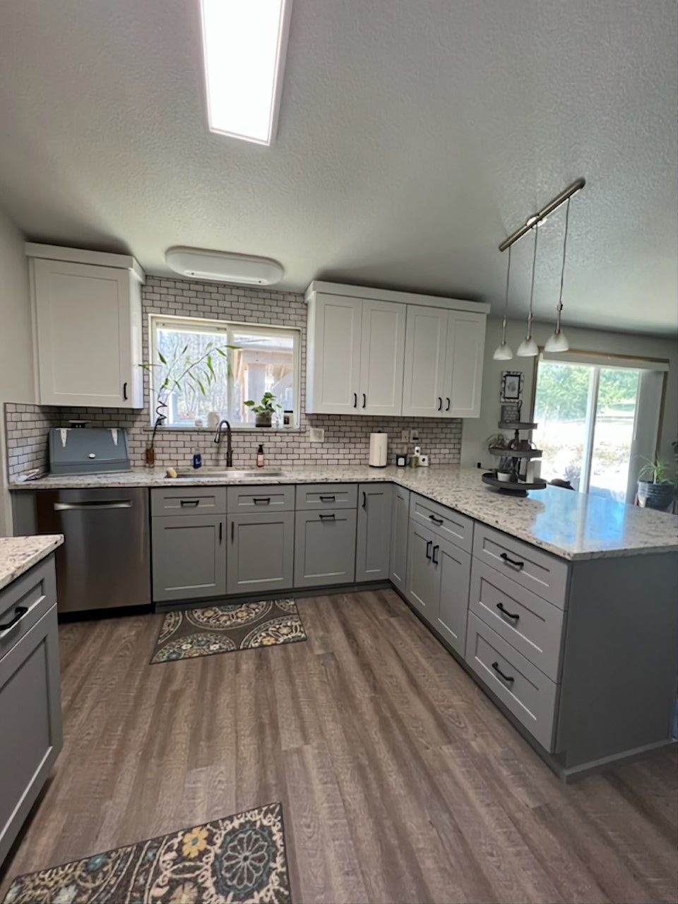 A Kitchen with Gray Cabinets | Chehalis, WA | Kitchens Complete