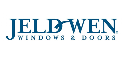 JELD-WEN Windows & Doors logo in blue text on a white background