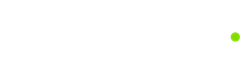 White screen with a small lime-green dot near the upper-right corner