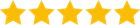A row of yellow stars on a white background.
