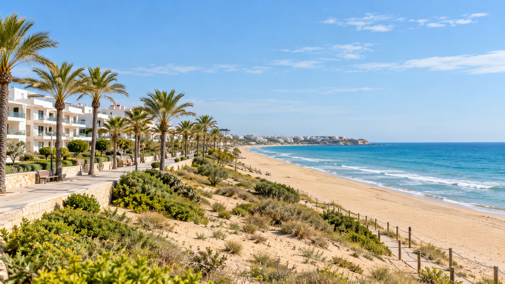 Kust en nieuwbouw aan de Costa Blanca Zuid