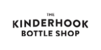 Black text reading Kinderhook Bottle Shop on a white background