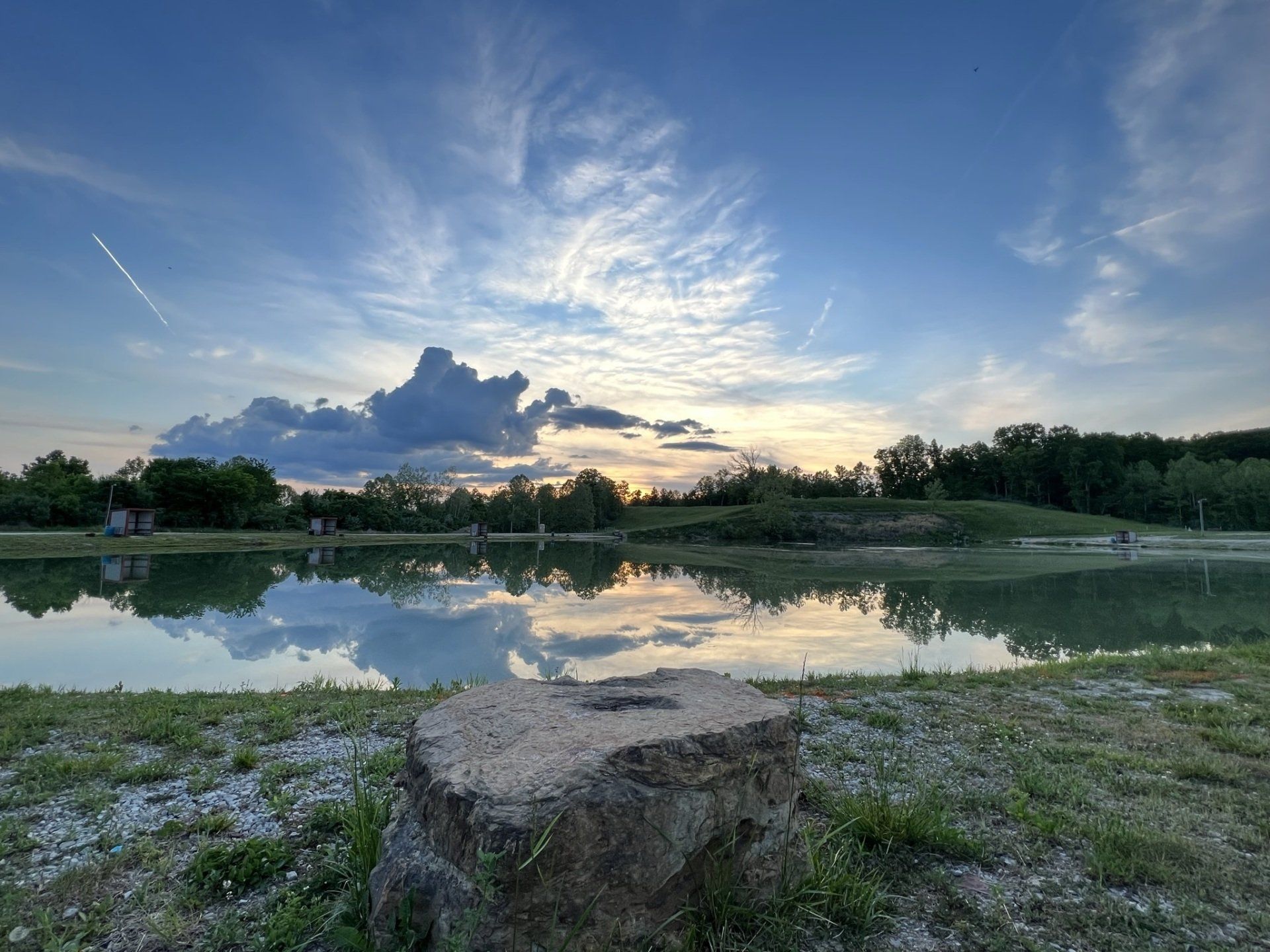 Sunrise on the lake