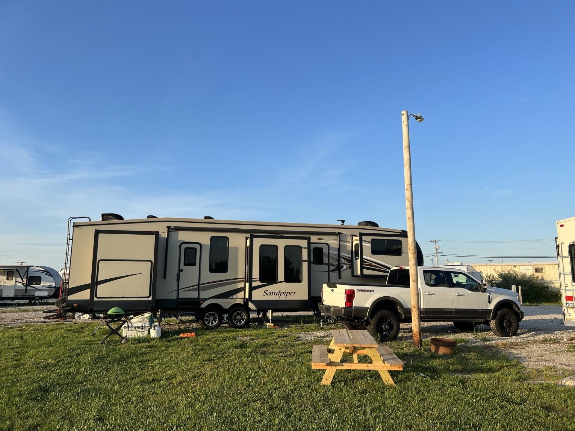 RV and Truck