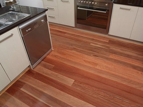 Brushbox Hardwood Flooring Installed — Tweed Heads, QLD — Greenmount Timber & Building Supplies