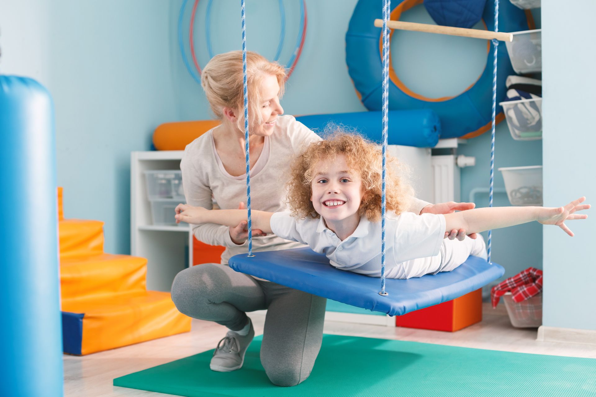 Kid in a Playground