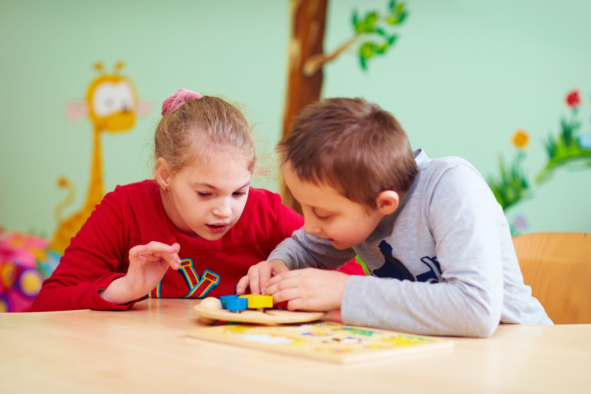 Kids on a Therapy Class