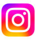 Instagram app icon with a gradient of orange, pink, and purple.
