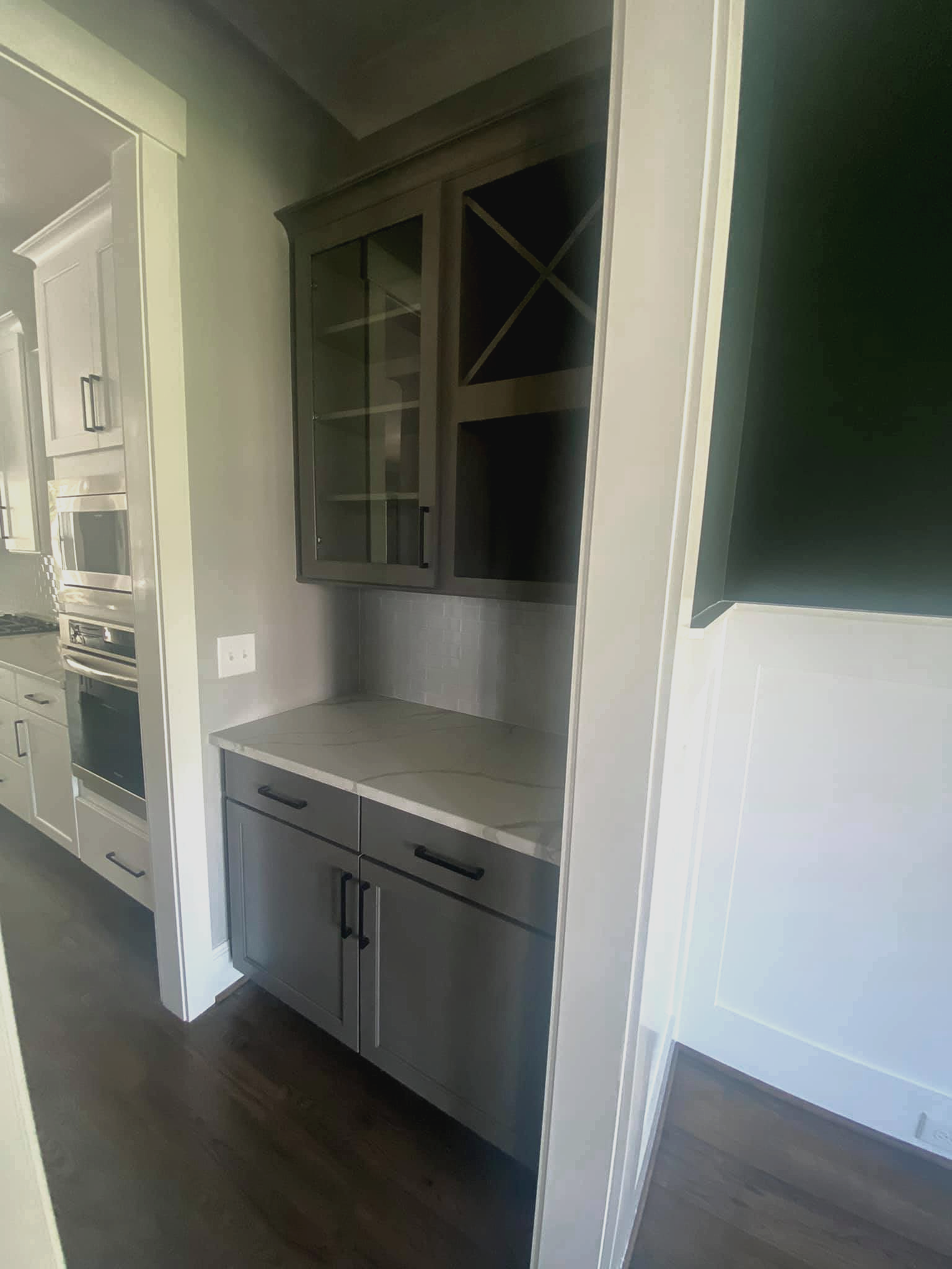 kitchen nook painted