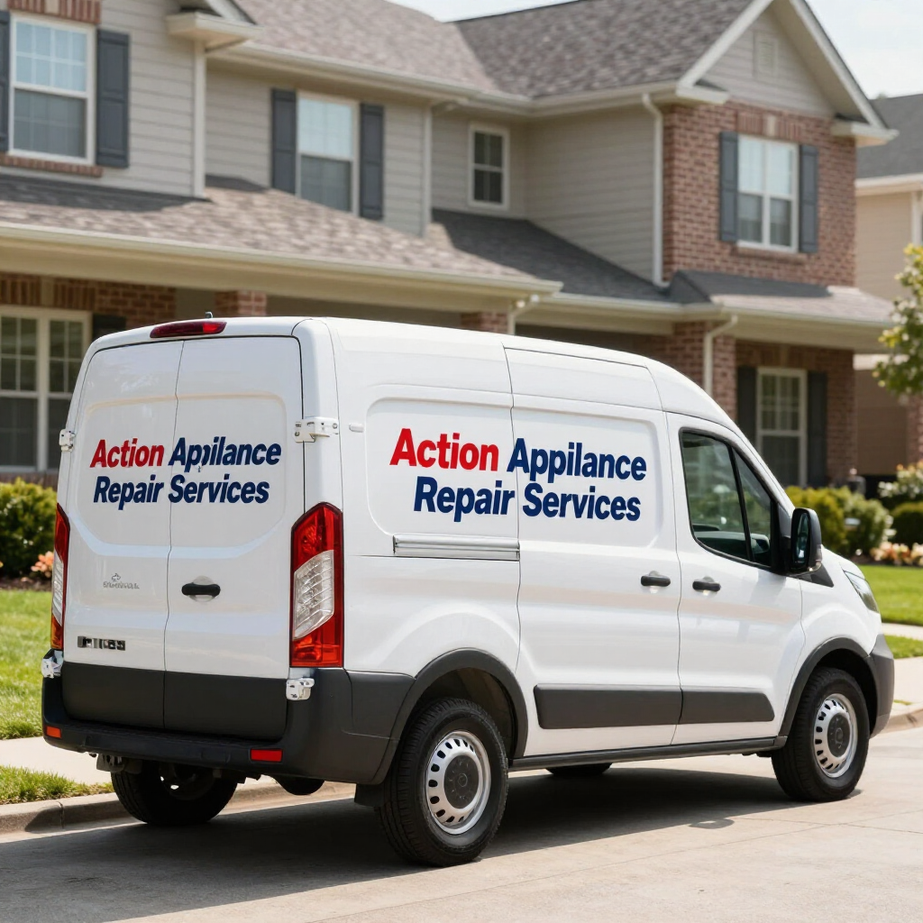 A white van with 