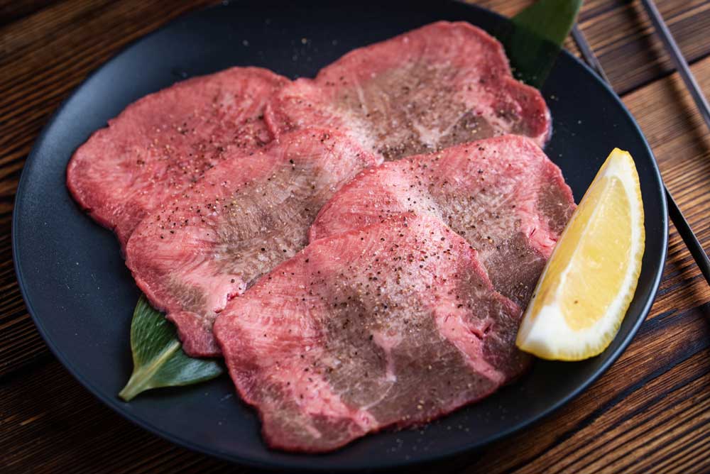 Salted beef tongue for barbecue