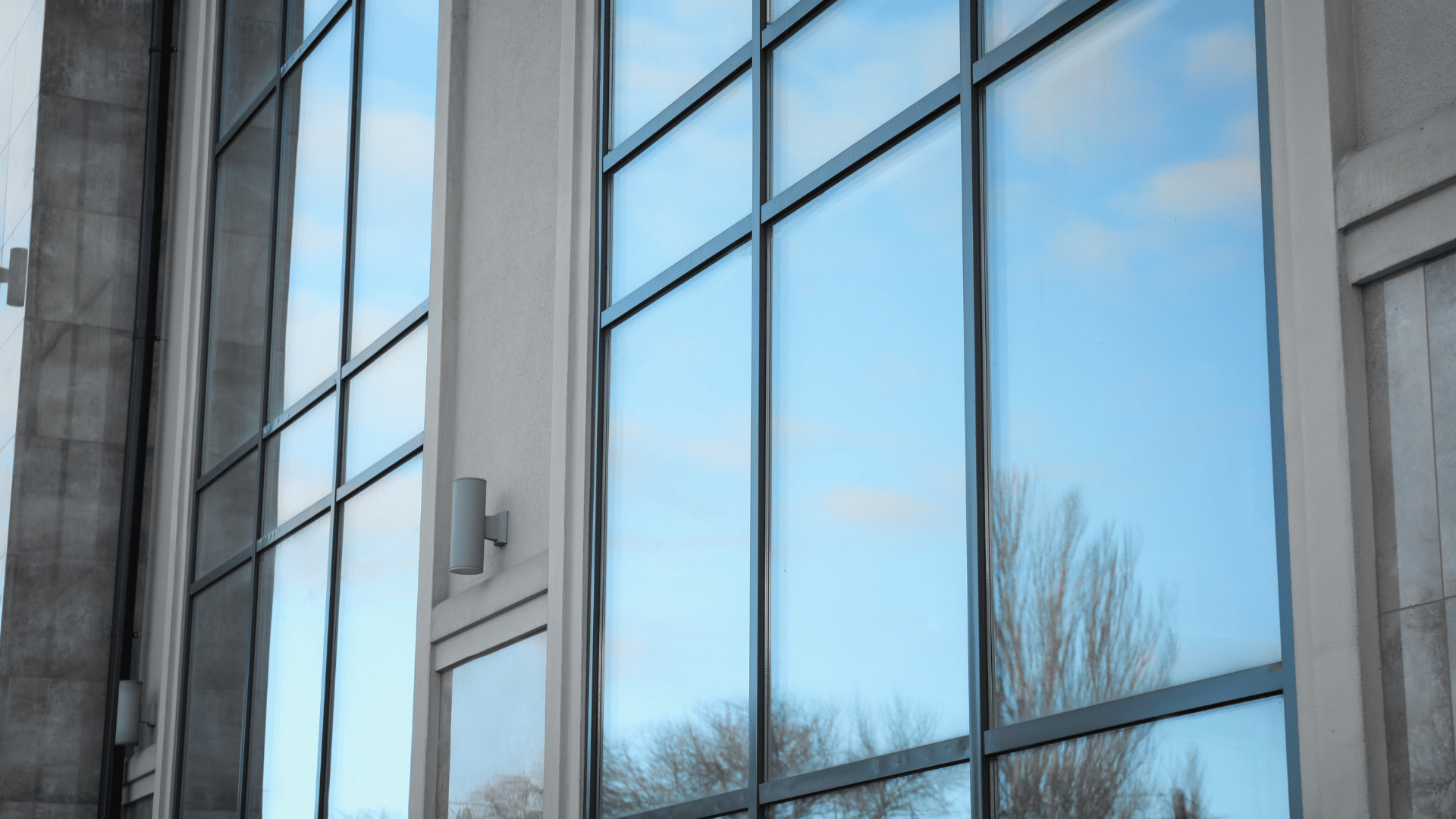 Commercial Glass cleaning