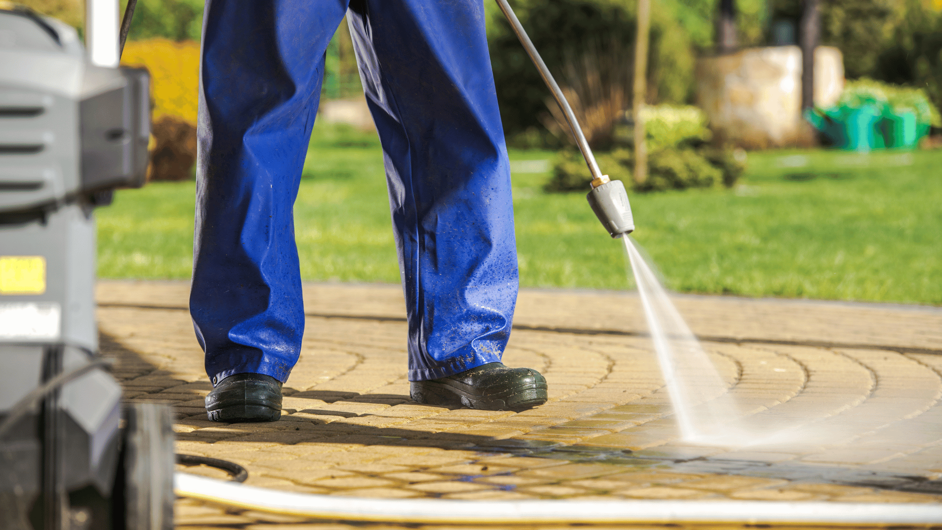 Power pressure cleaning