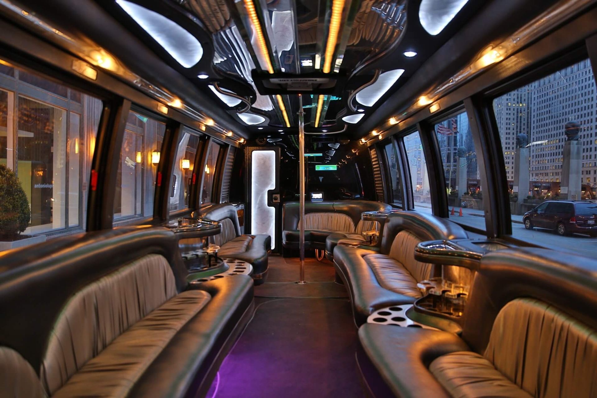 Corporate Limo Bus