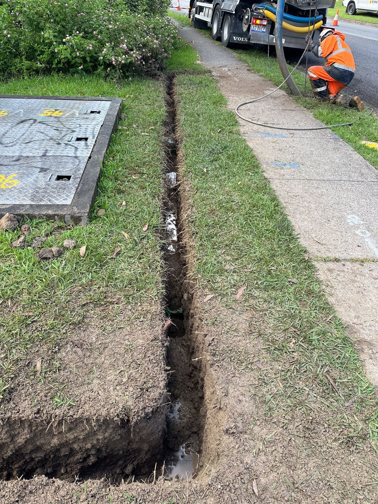 Hydro excavation