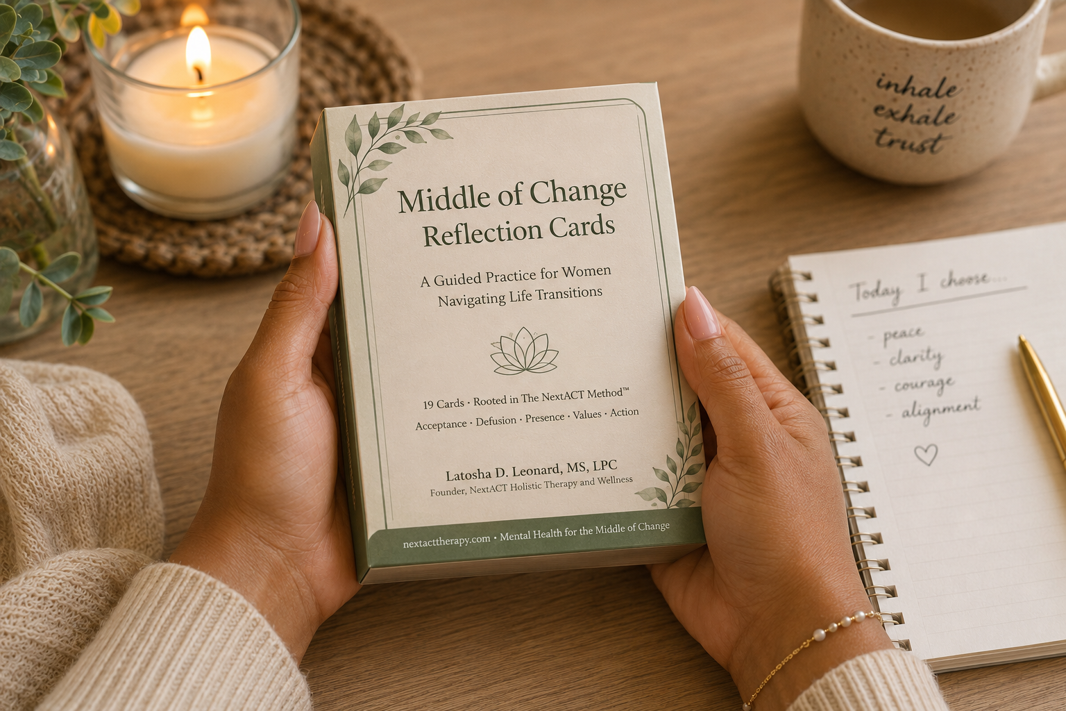 The Middle of Change Reflection Cards (Digital Product)