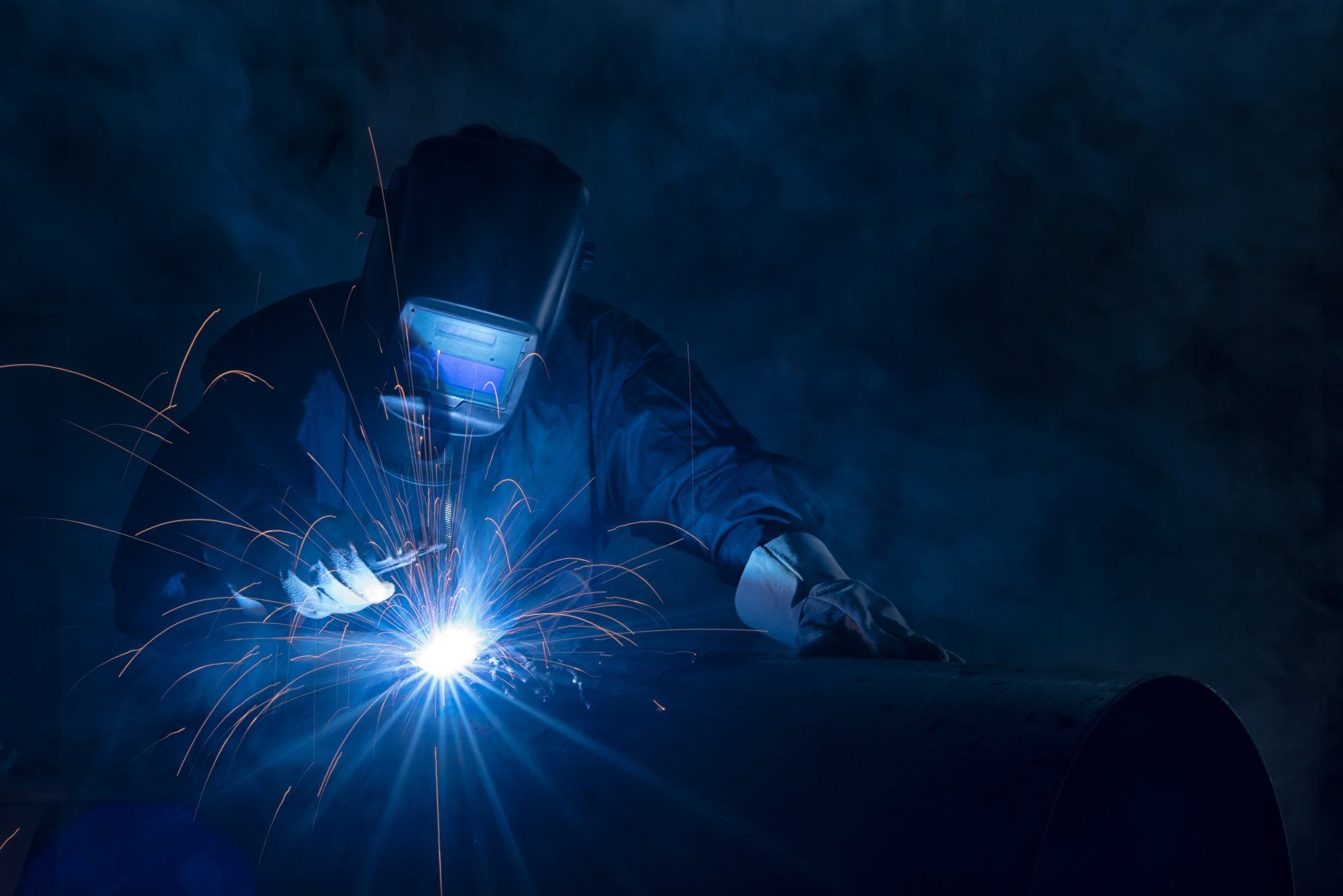 Red Deer Welding performs pressure welding services.