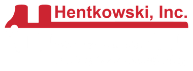Hentkowski, Inc. red company logo with stylized H icon and text on white background