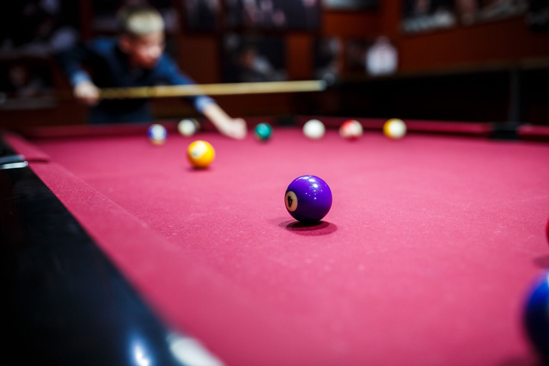 Simonis Pool Table in Dayton showroom
