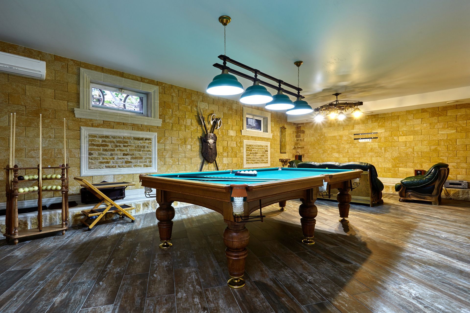 Championship Pool Table in Dayton showroom