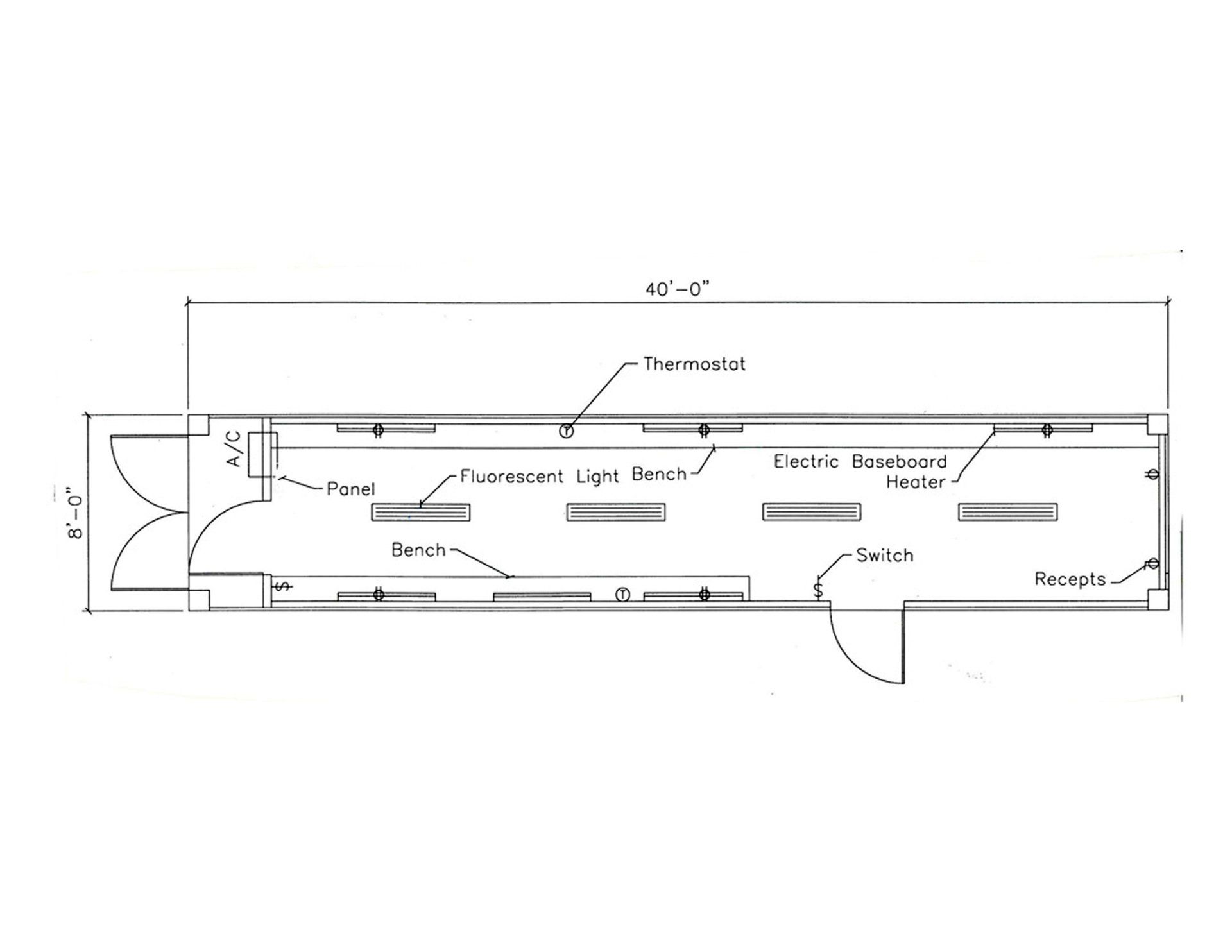 8×40 change container — Windber, PA — D. Edward Leasing