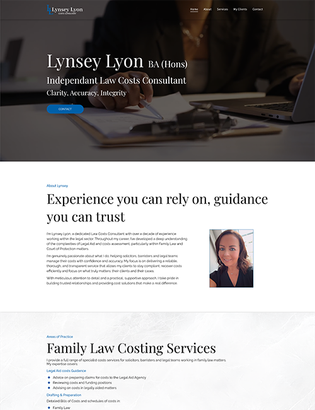 Image of a website designed by Drayton Digital