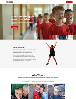 Image of a website designed by Drayton Digital