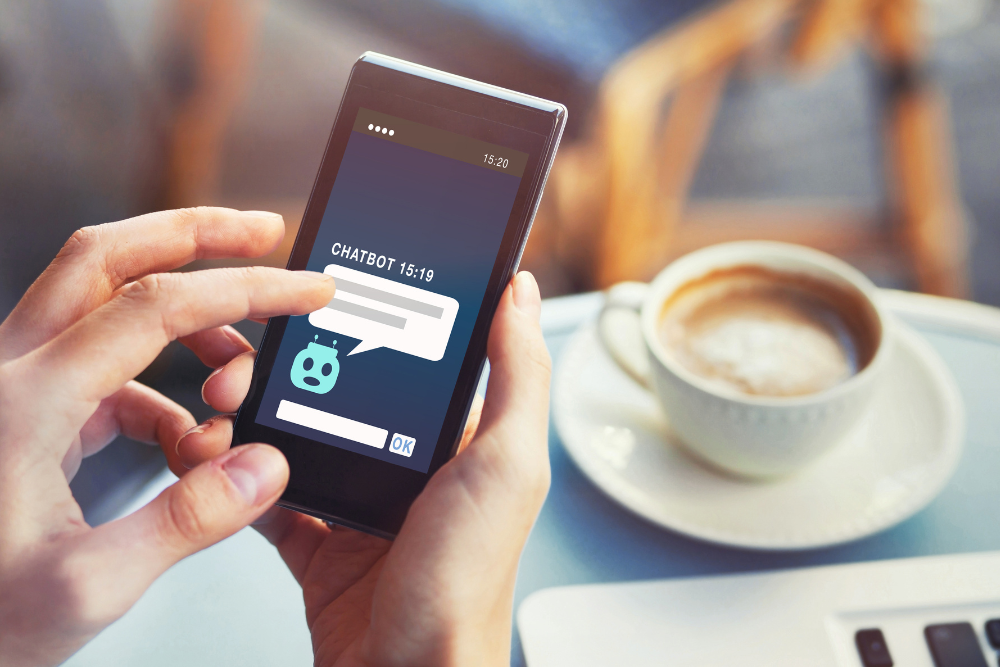 atendimento com chatbot