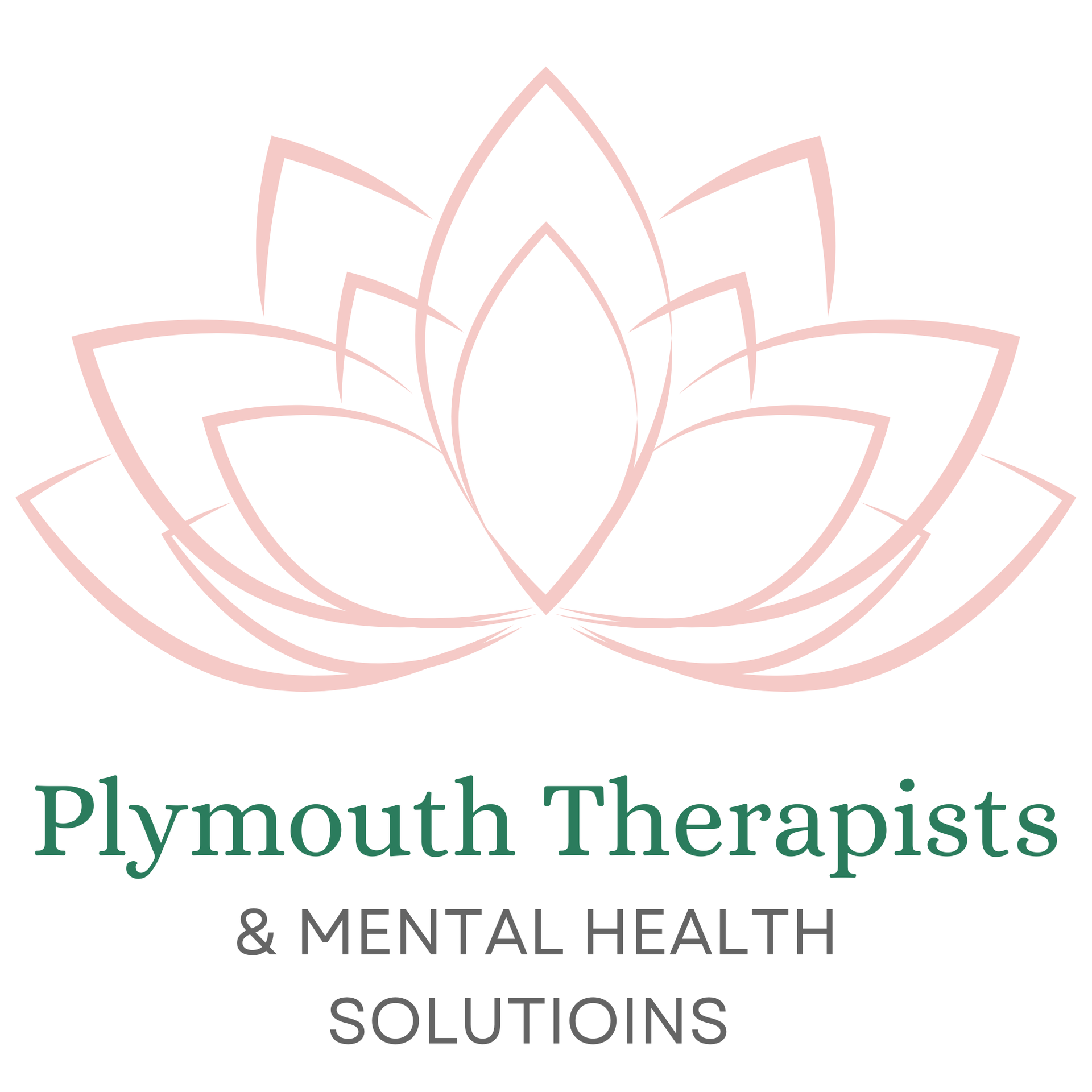A logo for dearborn and mental health solutions