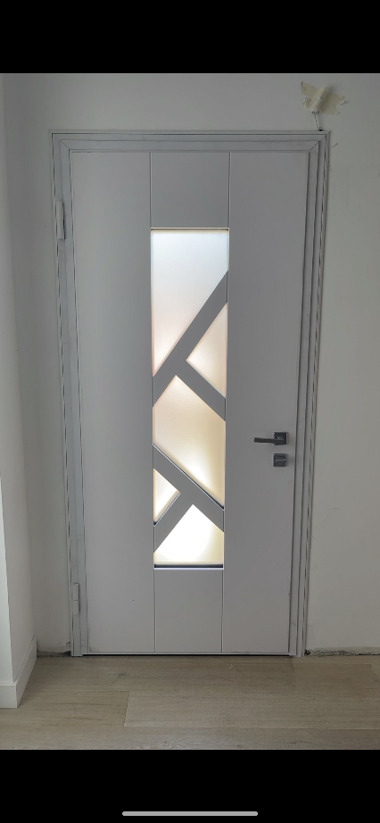 porta blindata bianca