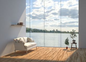 vetrata panoramica