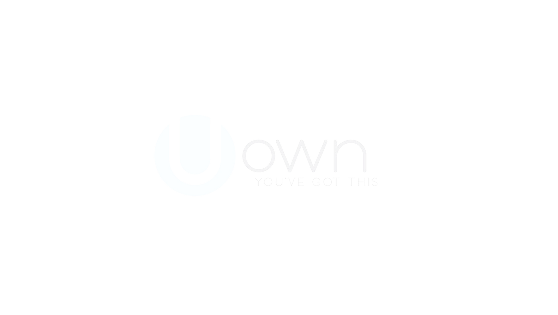 Logo with a stylized "own" text in a light color on a white background.