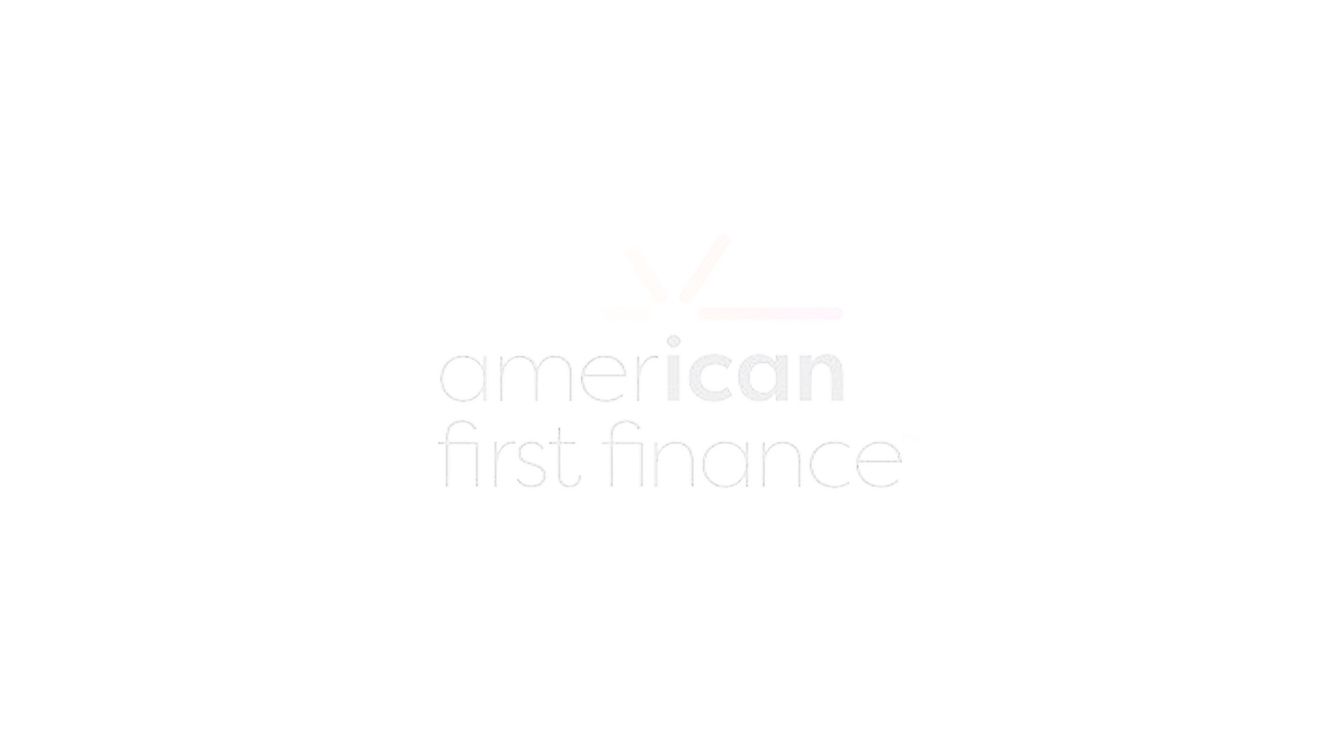 American First Finance logo on white background.