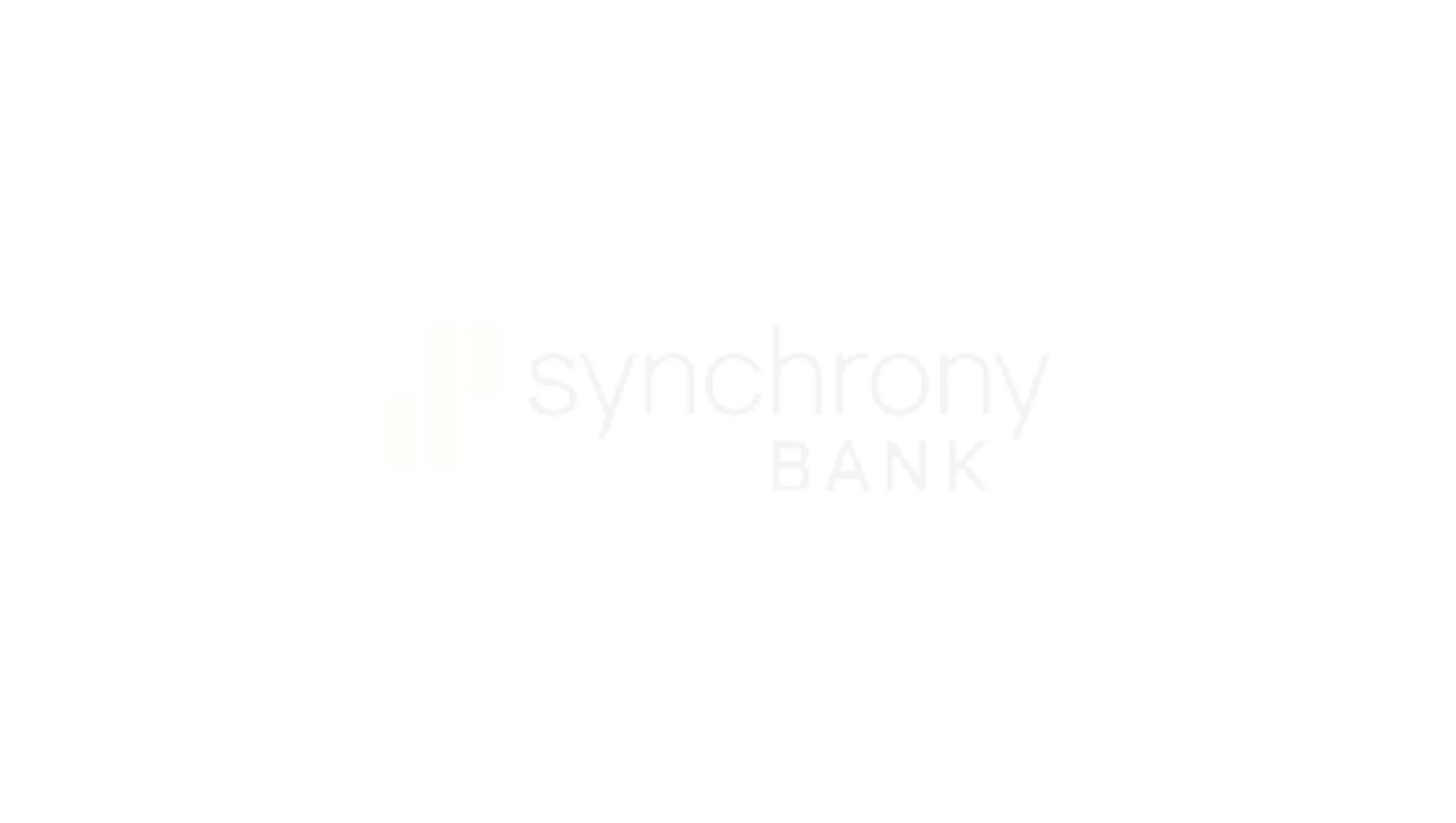 Synchrony Bank logo on white background.