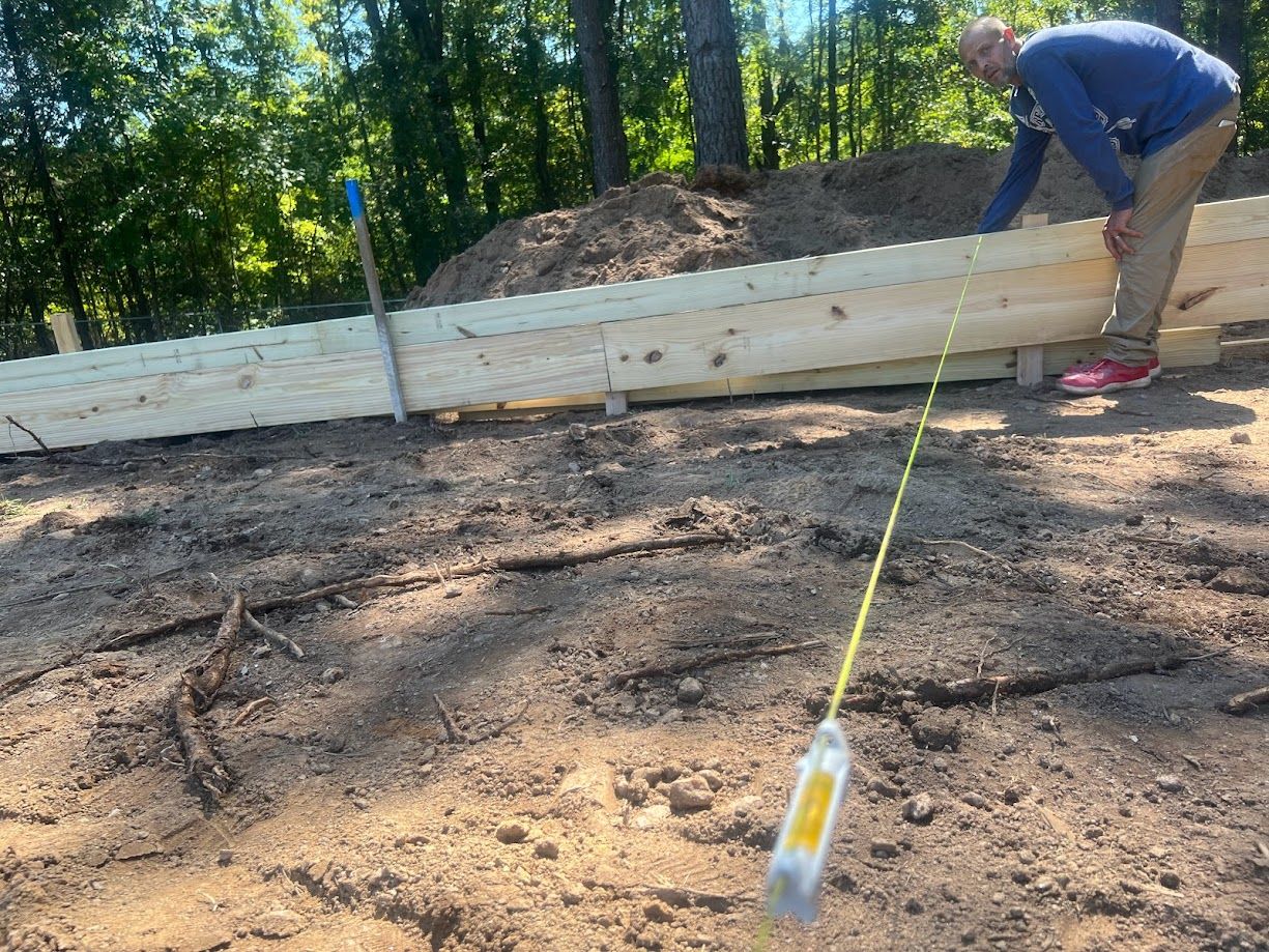 Preparing for concrete slab installation