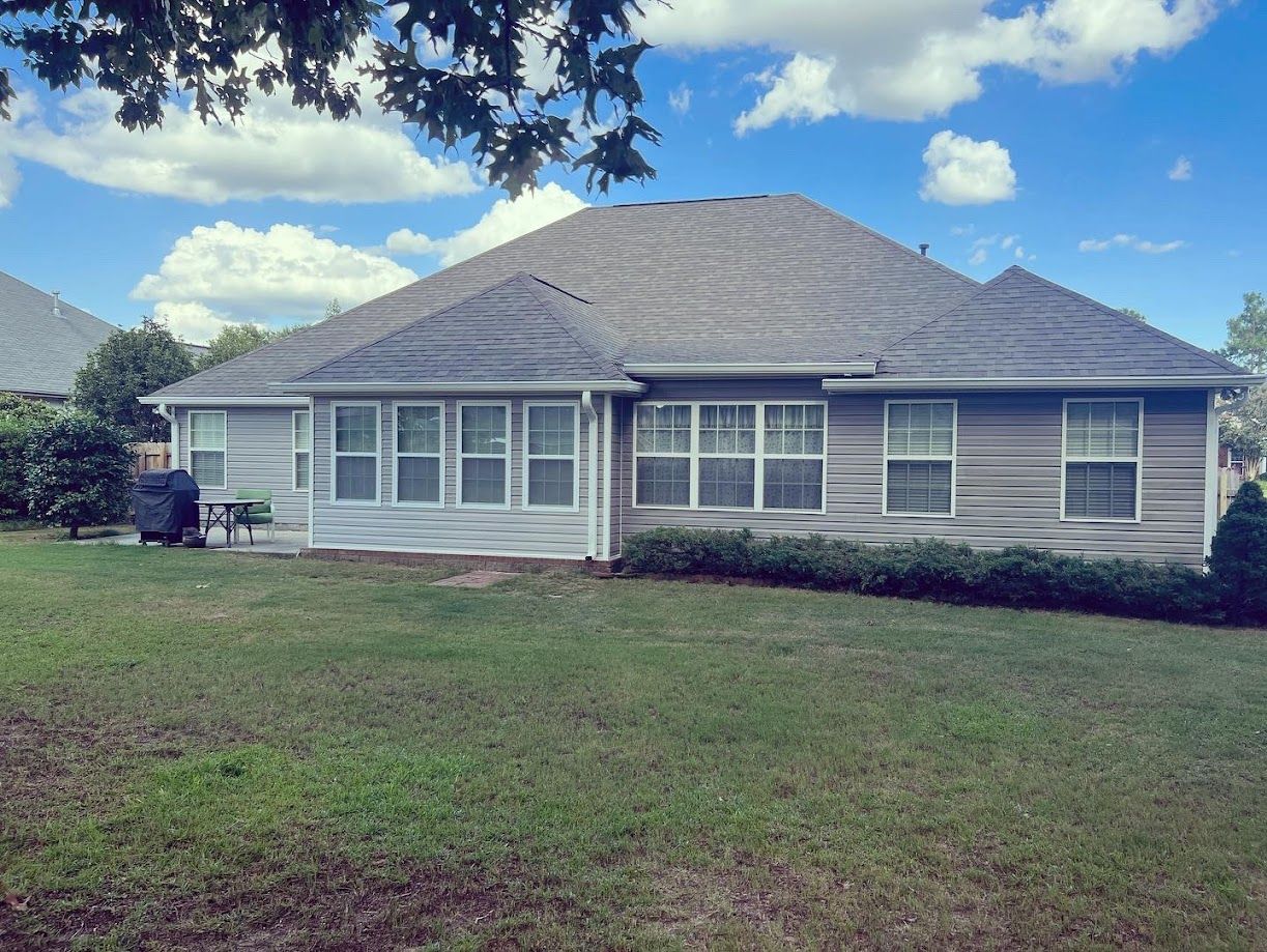 Professional contractor installing a roof.