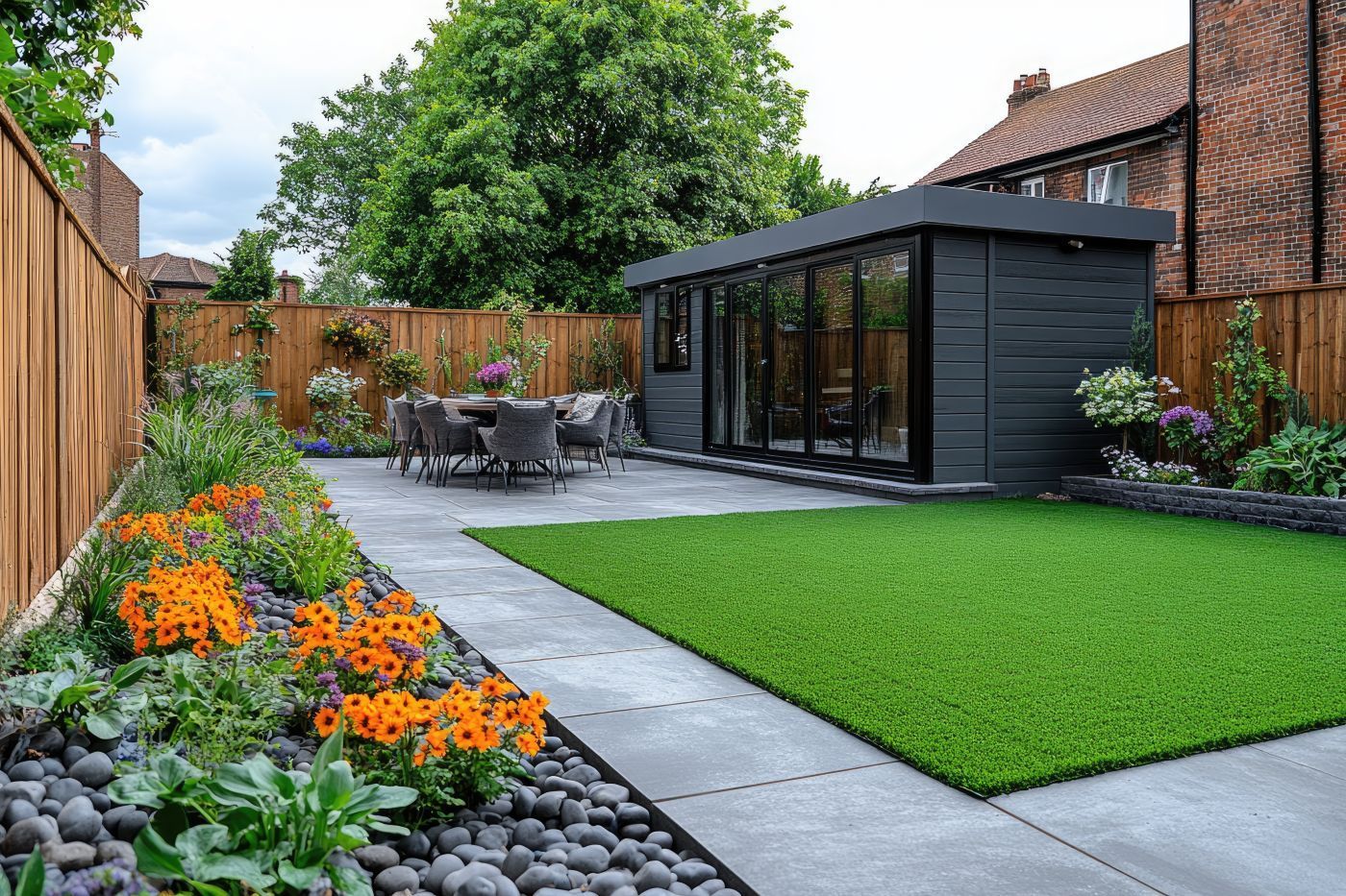 Garden Room Surrey Garden view