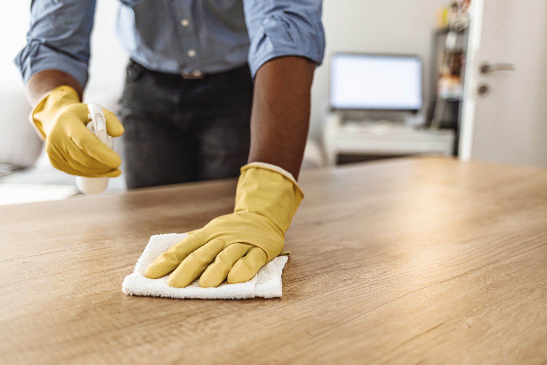 Removing Dust on Oven — DFW Airport, TX — Spotless