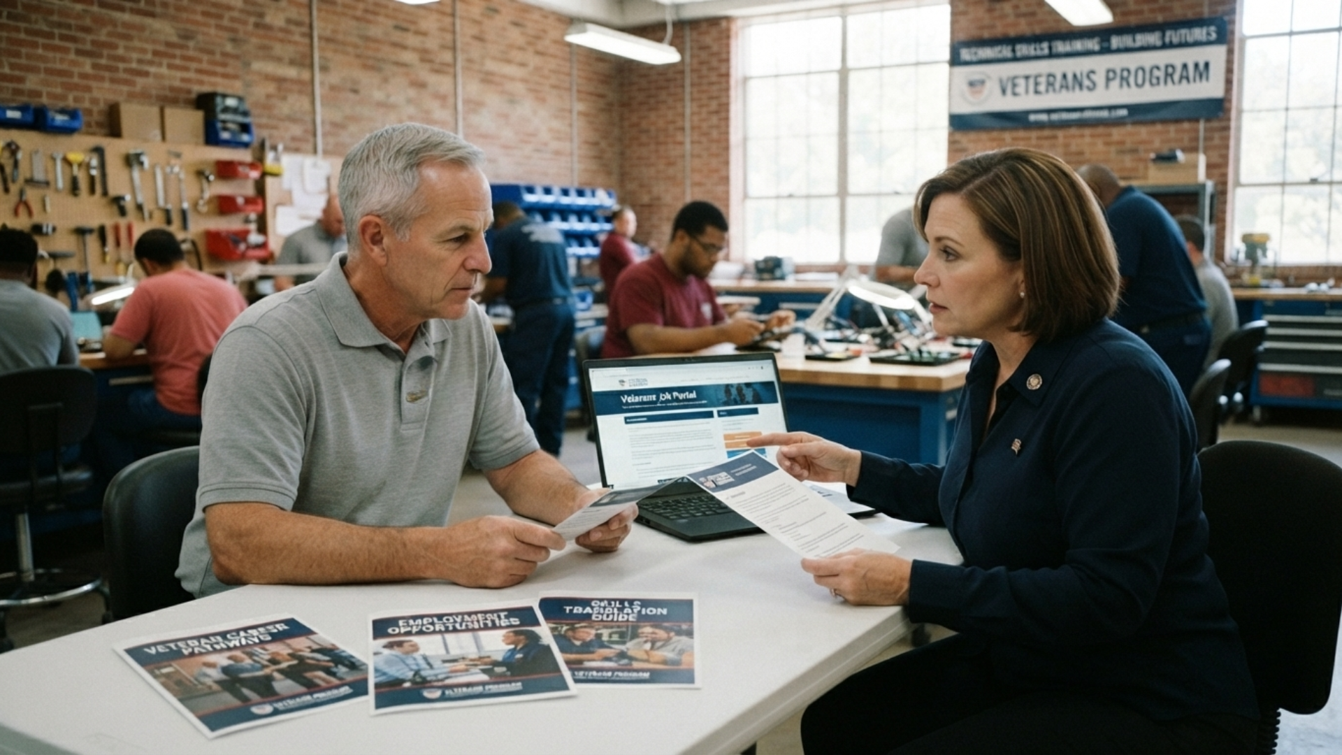 Workforce development for veterans