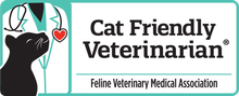 Cat Friendly Veterinarian logo from the American Association of Feline Practitioners
