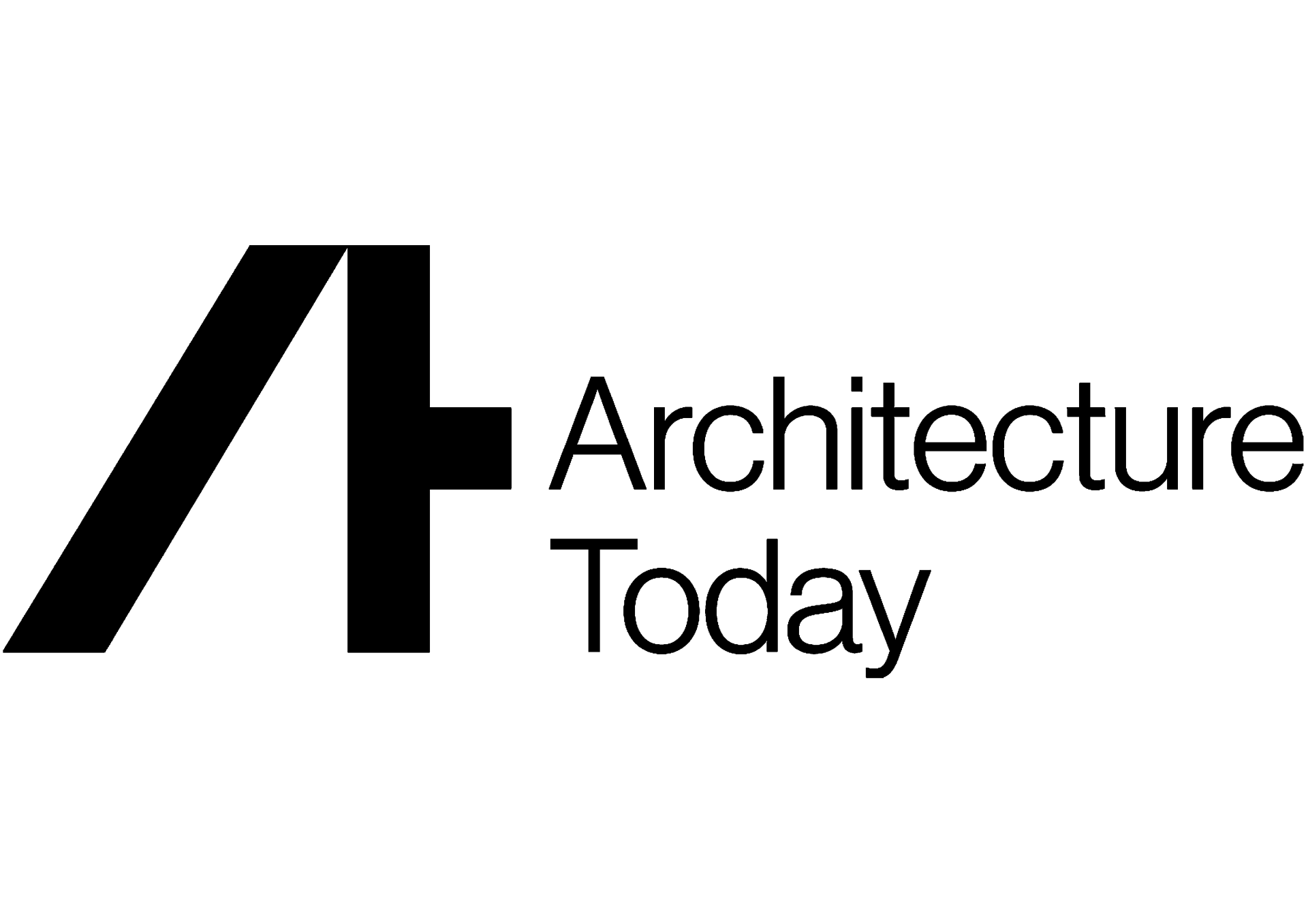 Architecture Today logo in black text with a stylized AT monogram