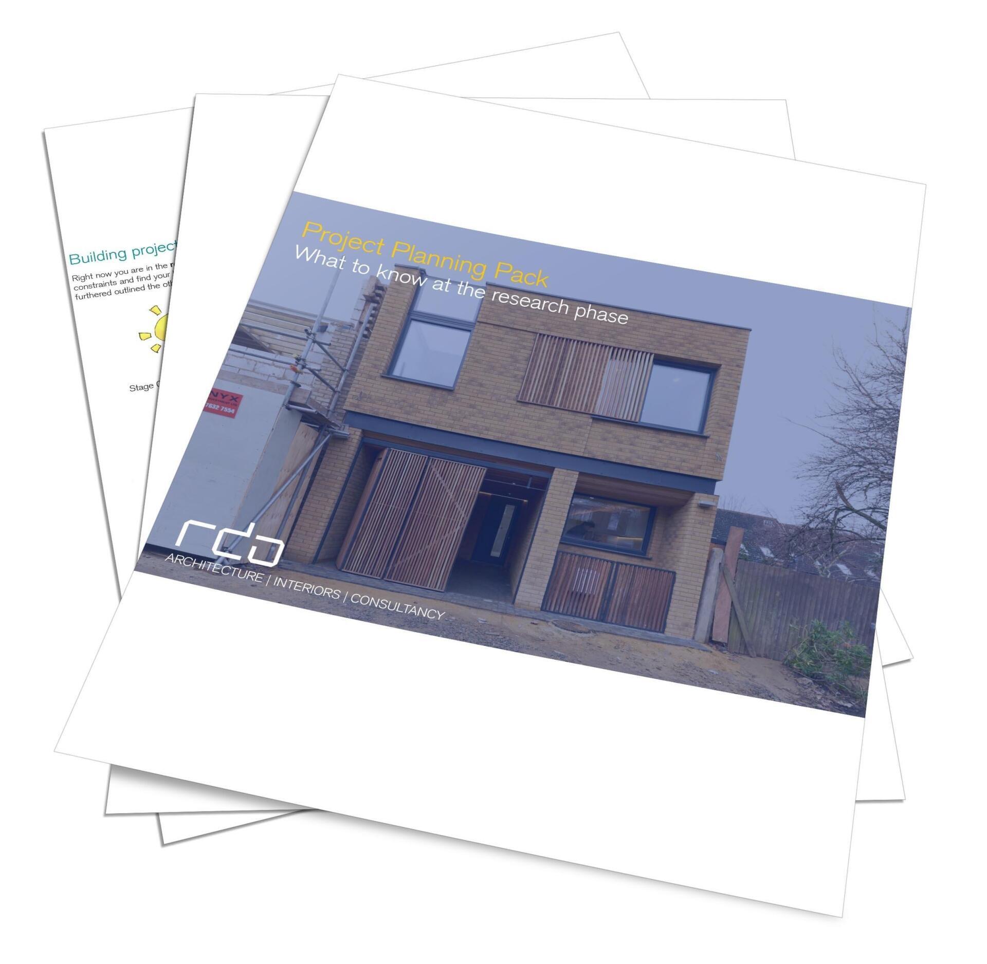 RDA Architects project planning pack