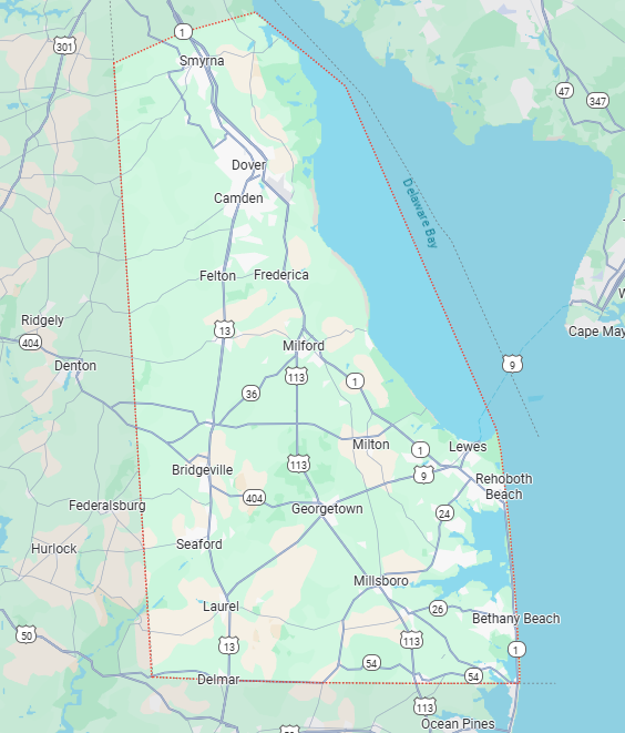 Service Area Map
