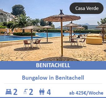 Ferienwohnung mit Pool an der Costa Blanca, Spanien Costa Blanca Ferienwohnung in Benitachell: Ruhig gelegen mit Tennisplatz und Pool