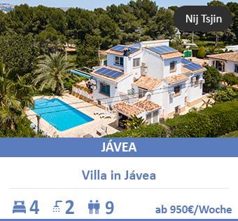 Luxus Ferienhaus mit Pool in Javea, Costa Blanca Luxury villa mit privatem Pool: Costa Blanca Traumurlaub in Jávea