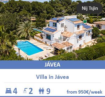 Luxury villa in Javea mit private pool Costa Blanca villa: luxury with private pool in Javea, Spain