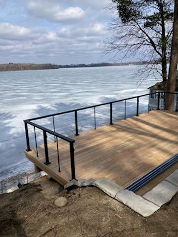 Treated Wooden Deck — White Lake, MI — MICHIGAN CONSTRUCTION GROUP