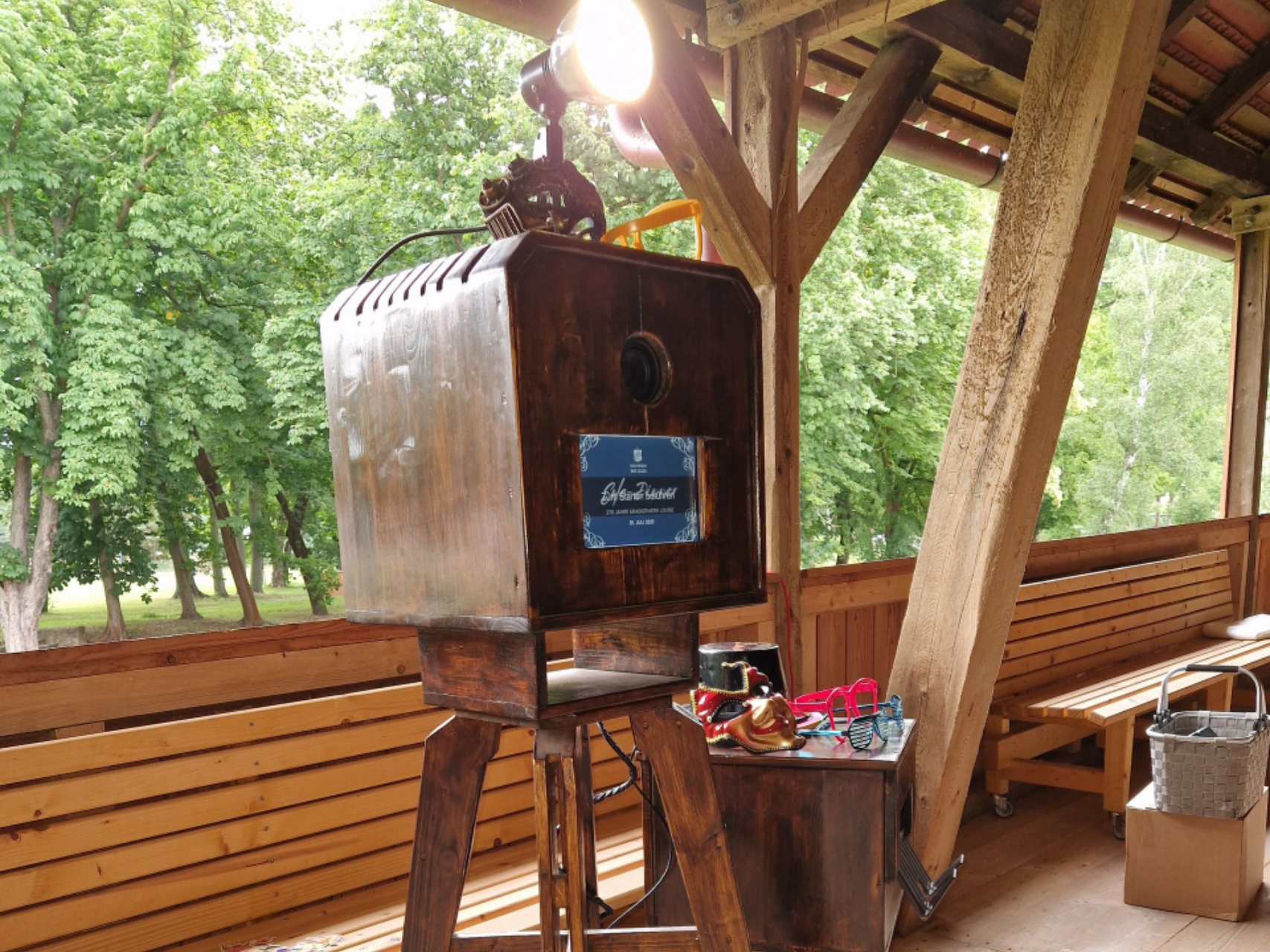 Meine Fotobox in Bad Lauchstädt zur Hochzeit